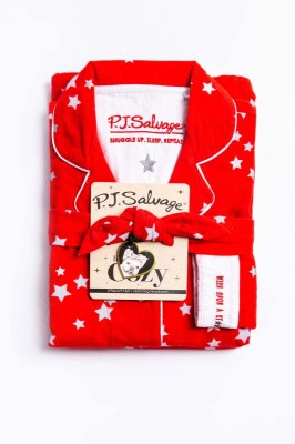 Flannel PJs - Red Stars